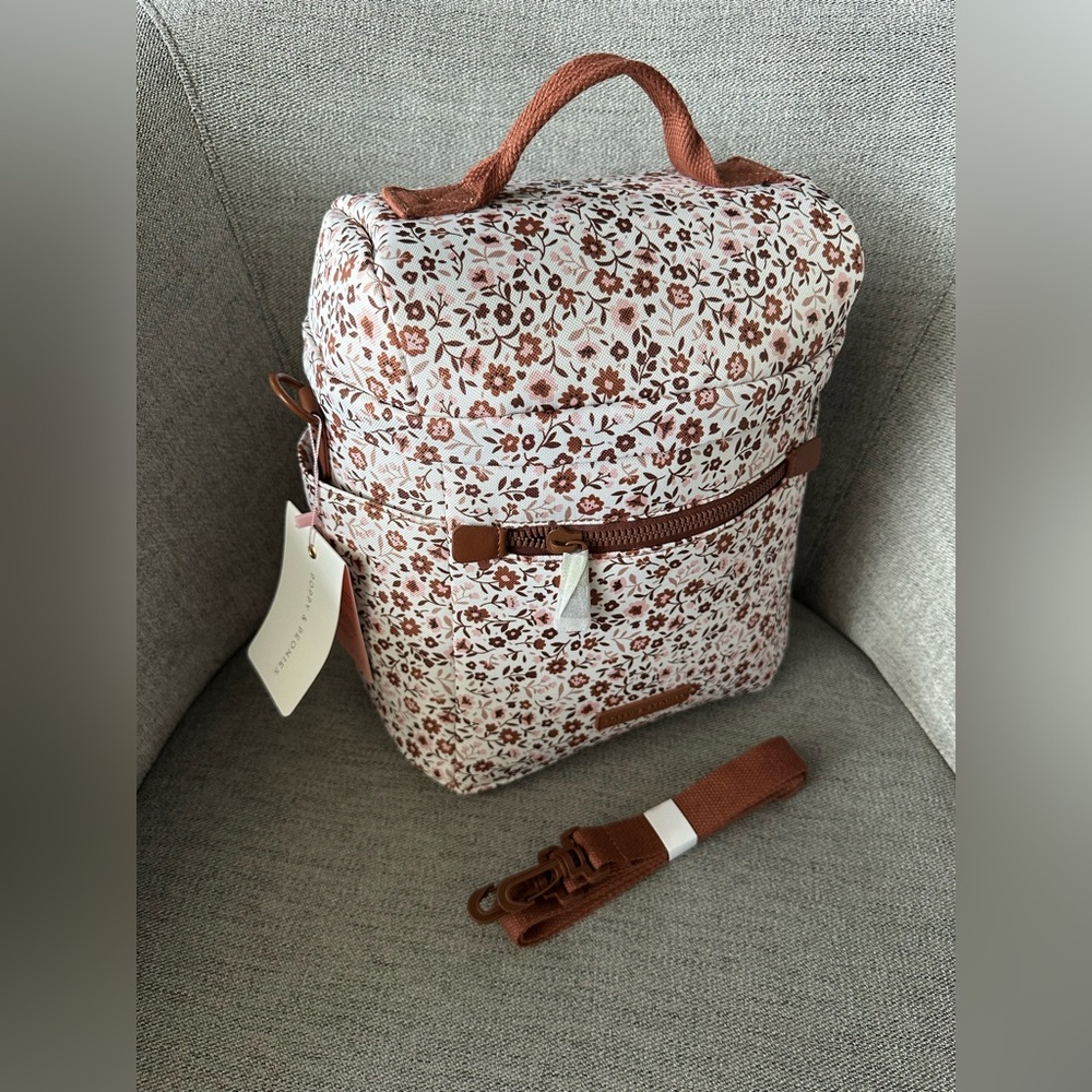 Go-To Lunch Bag in Brown Floral (2025)